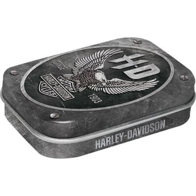 Cajita Mints 6x9,5x2 cms. Harley Davidson - Metal Eagle