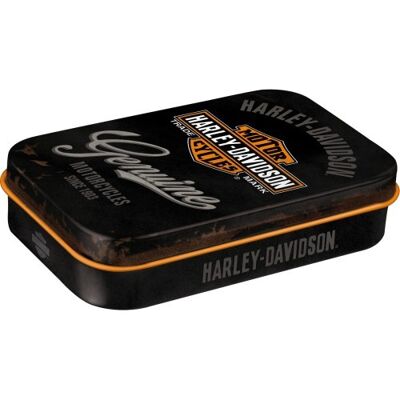 Cajita Mints XL 4x6x1,6 cms. Harley-Davidson - Genuine Logo