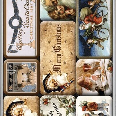Set of magnets (9 pieces) Christmas Collection