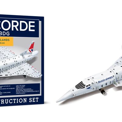 Set da costruzione in metallo Concorde
