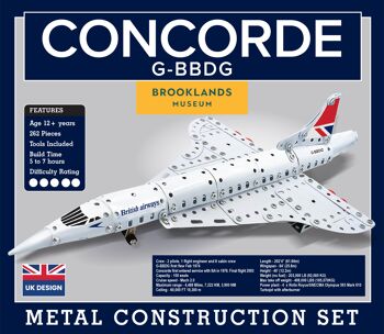 Jeu de construction en métal Concorde 4