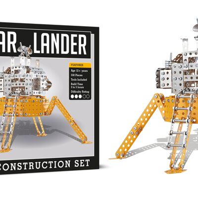 Set da costruzione in metallo per lander lunare