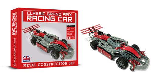 Grand Prix Racing Car Metal Construction Set