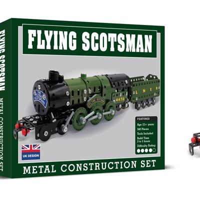 Juego de construcción de metal Flying Scotsman