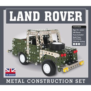 Kit de construction métallique Land Rover 4