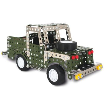 Kit de construction métallique Land Rover 2