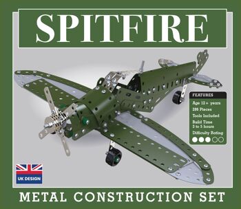 Jeu de construction en métal Spitfire 4