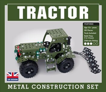 Ensemble de construction en métal de tracteur 4
