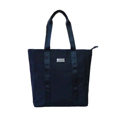 Ruby Nylon Shopper Style Bag - Black