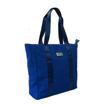 Ruby Nylon Shopper Style Sac Marine - Bleu 5