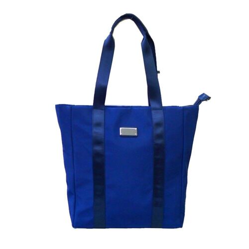 Ruby Nylon Shopper Style Bag Navy - Blue