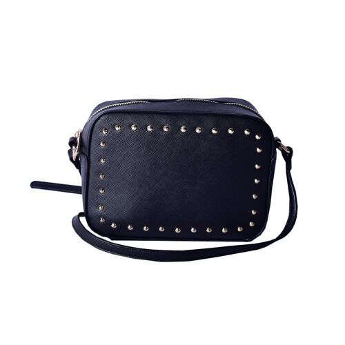 Mini Box Cross Body Bag-Black Black