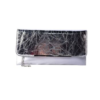 Sac Pochette Plate Armel - Argent 1