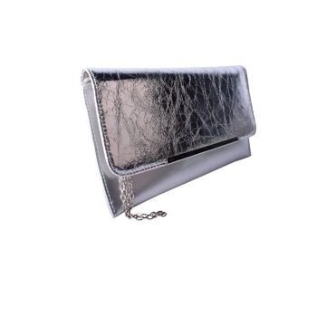 Sac Pochette Plate Armel - Argent 2