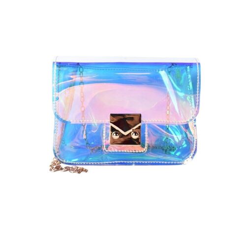 Cherry Transparent Crossbody Bag Silver1