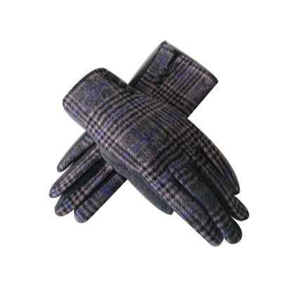 Tartan Glove Dark Grey