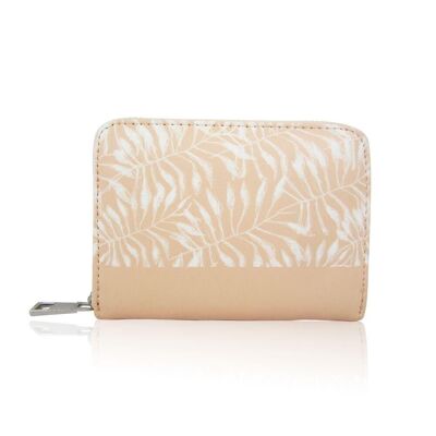 Porte-Monnaie Motif Feuilles Karen Rose