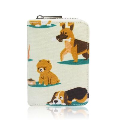 Monedero Perro Corto Beige