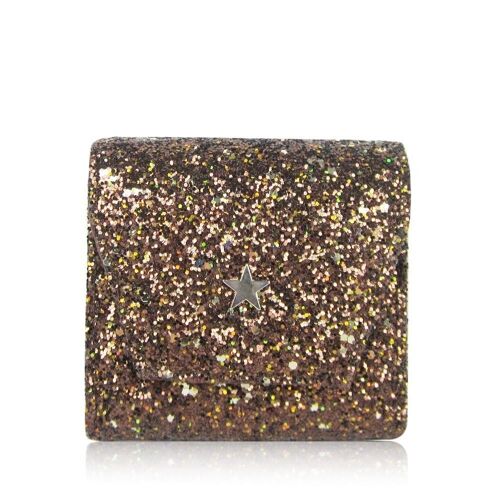 Latoya Small Glitter Purse Bronze