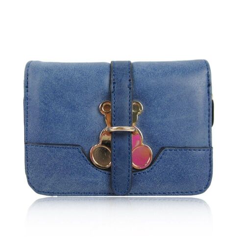 Bear Short Purse Blue