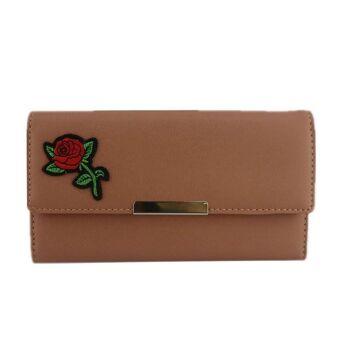 Porte-Monnaie Safran Rose Marron 1