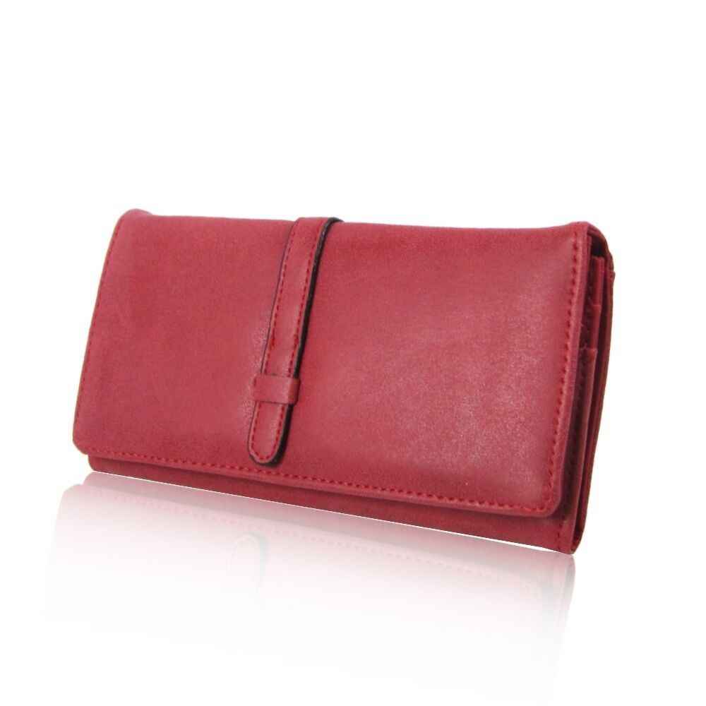 Borsa con tracolla in pelle scamosciata - Rossa