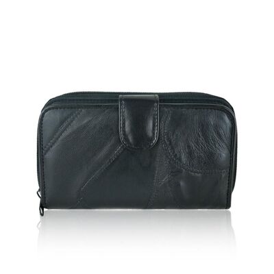 Nurita Real Leather Purse Black