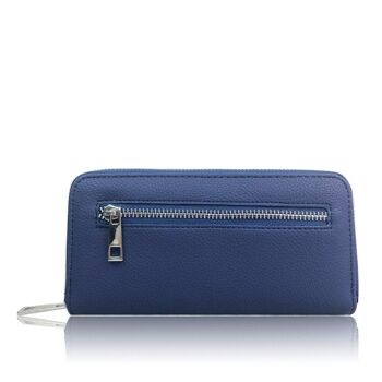 Porte-monnaie long Tassa Bleu 4