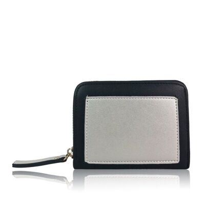 Sorina Square Zip-Around Purse - Ivory