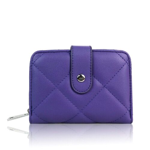 Mihaela Quilted Short Purse