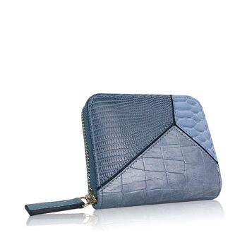 Petit porte-monnaie Amalia Animal Bleu 2