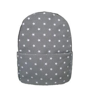 Sac à dos une poche Small Stars Gris 1