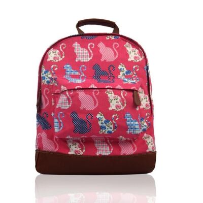 Zaino Dog Variety Print Fucsia