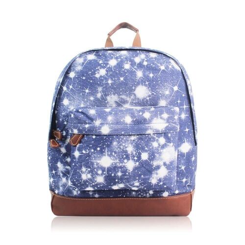 Dog Variety Print Rucksack Navy