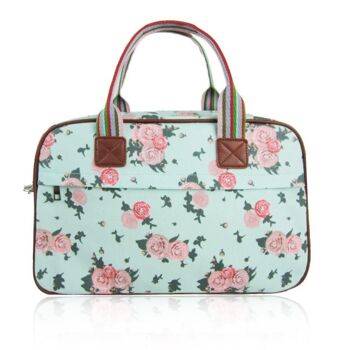 Sac week-end Blossom Flower Turquoise 4