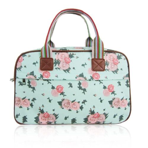 Blossom Flower Weekend Bag Turquoise