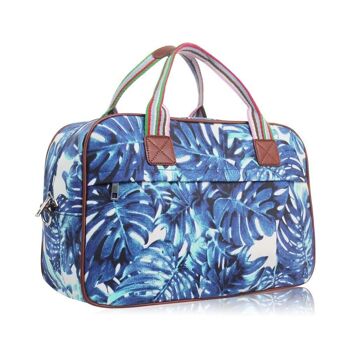 Sac week-end Hawaiian Leaf Bleu 5