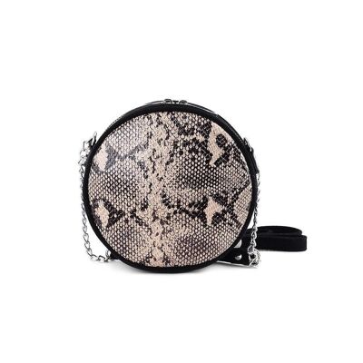 Borsa Tiana Circle Snake Nuda