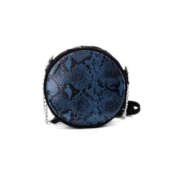 Sac Tiana Circle Serpent Bleu 4