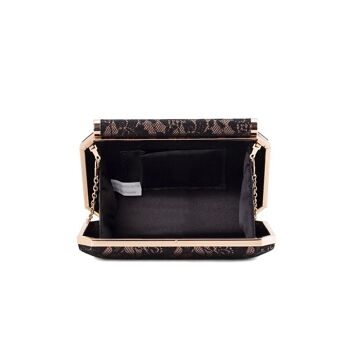 Sac Adina Lace Roll Bar Box Noir 6