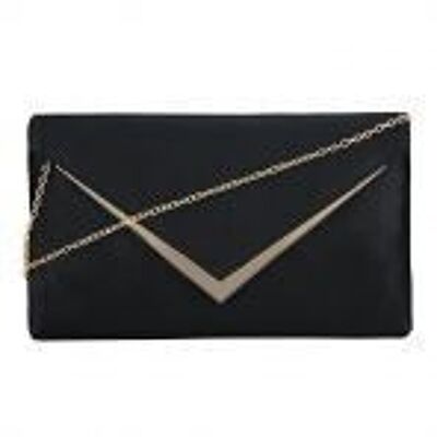 Envelope Party Clutch White