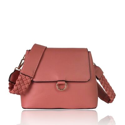 Marcia Small Shoulder Party Bag Pink