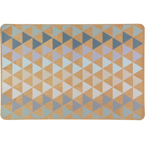 Eco Cork Mat - Alfombra de Corcho Ecológica - Modelo Triangles River