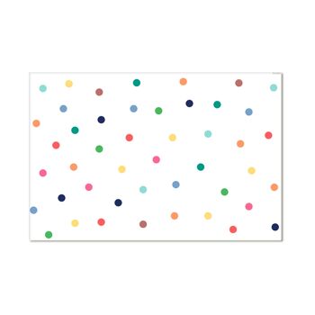 Tapis Vinyle - Confetti Multicolore 1