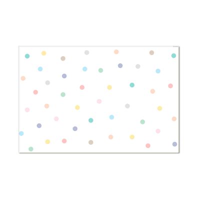 Tapis en Vinyle - Confetti Pastel