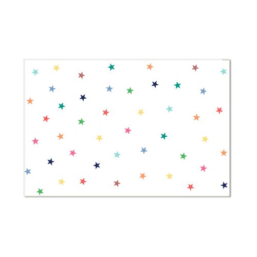 Vinyl Mat - Stars Multicoloured