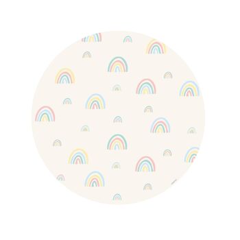 Tapis en vinyle - Mini arcs-en-ciel pastel 3