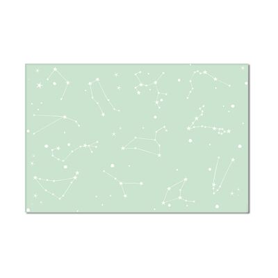 Vinylmatte - Constellation Mint