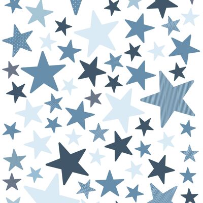 Adesivi - Stelle Blu