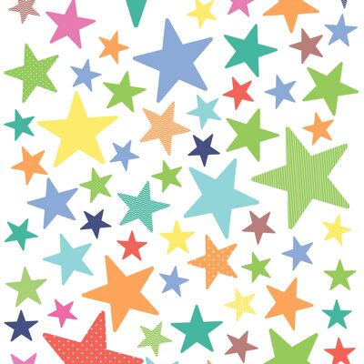 Stickers - Stars Colors